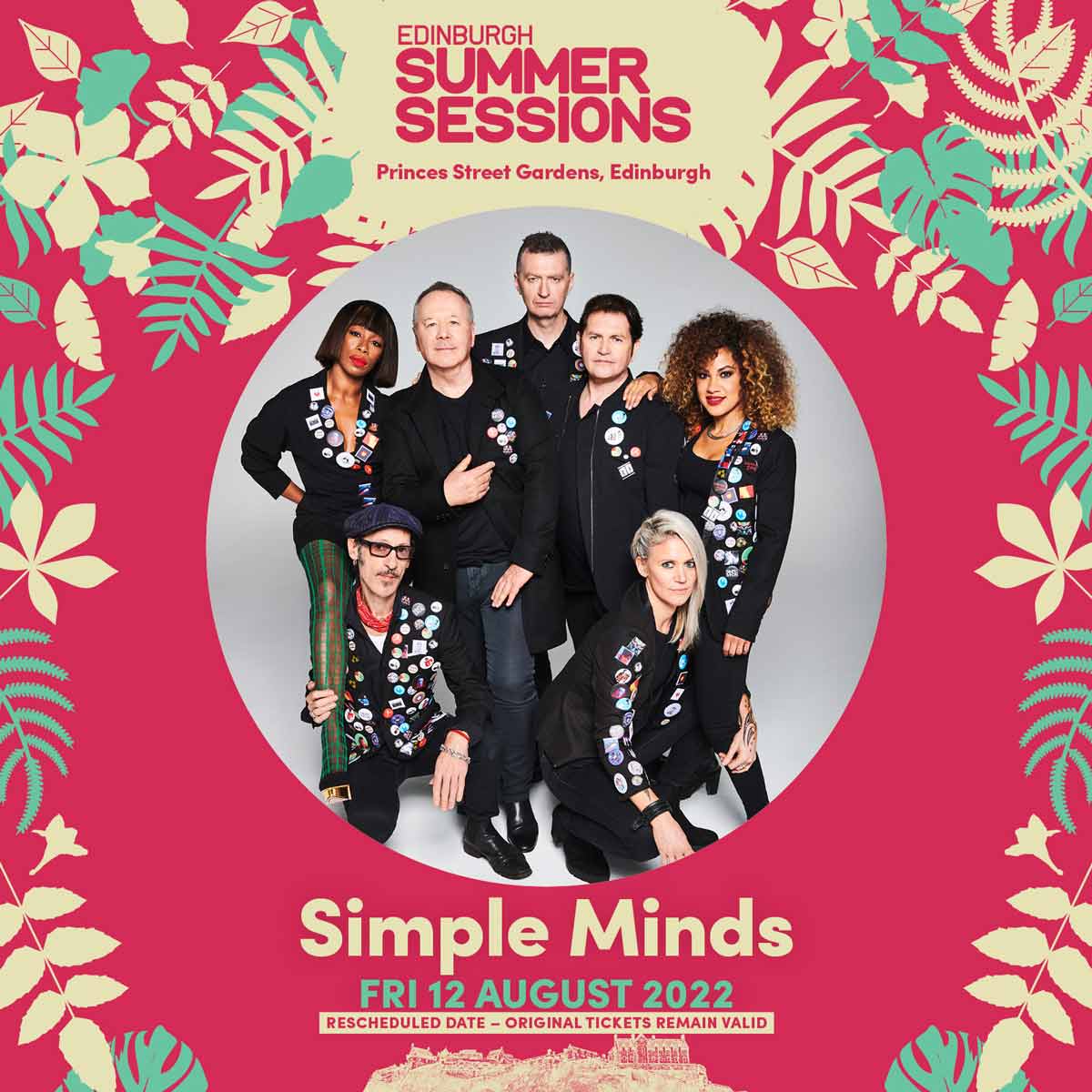 Edinburgh Summer Sessions Rescheduled