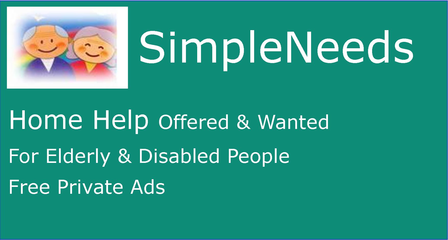 Private Independent Carers HomeCare Offered & Wanted SimpleNeeds