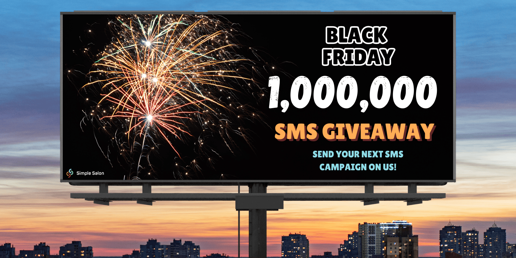 📢 The 1,000,000 SMS Giveaway Is Live! Simple Salon
