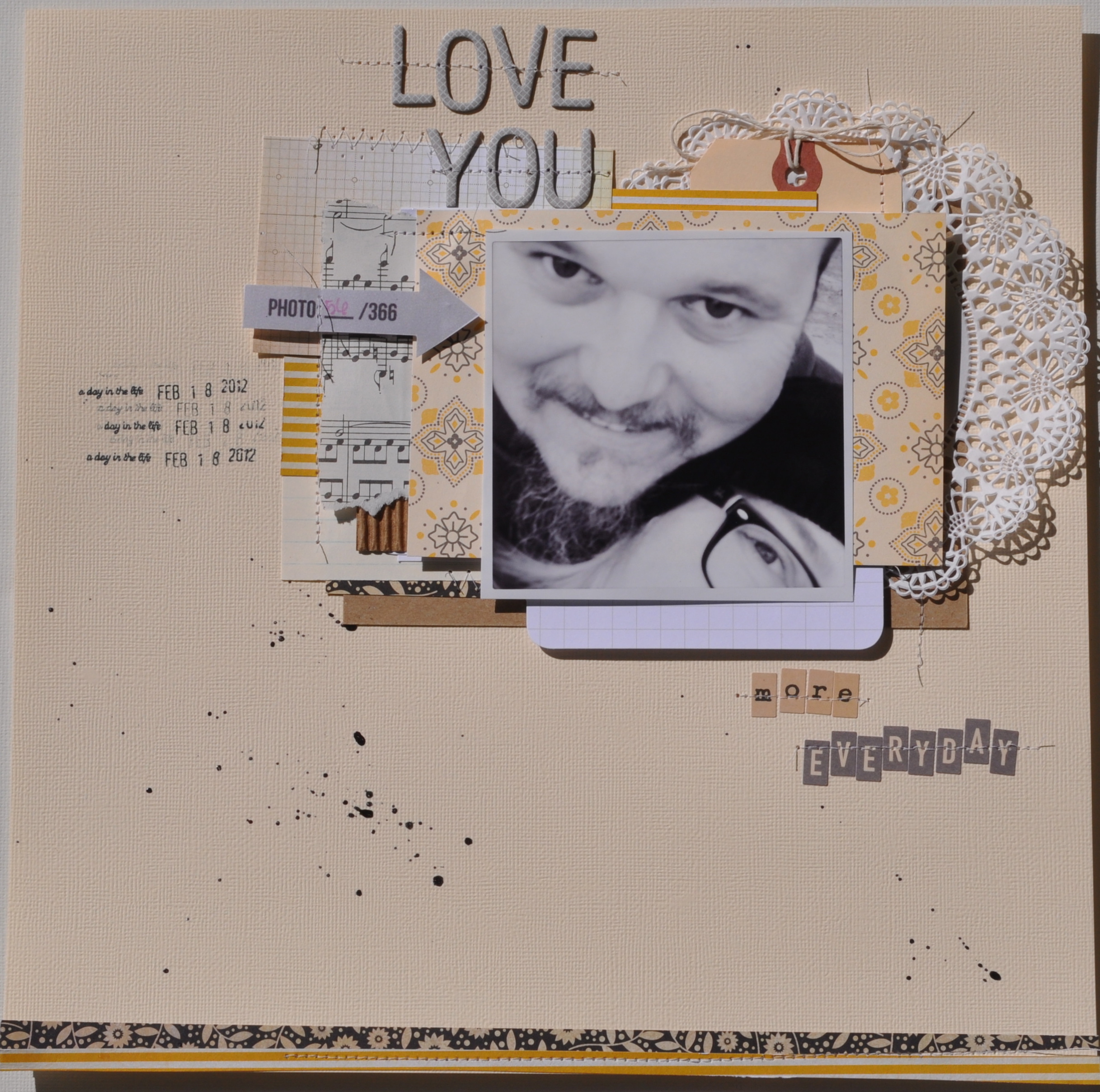 Using Real Scraps in Scrapbooking Simple Scrapper