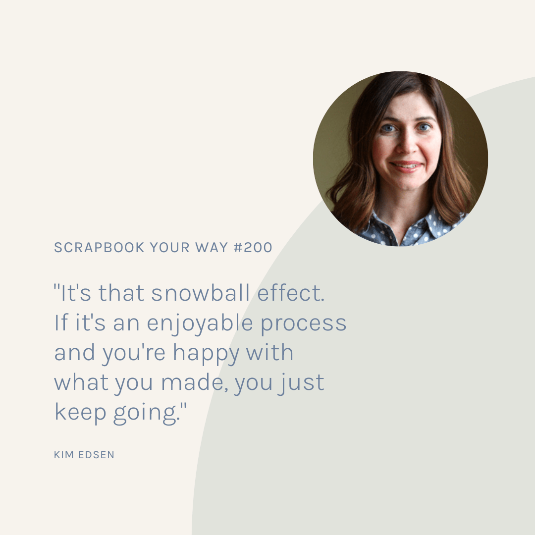 SYW200 The Snowball Effect Simple Scrapper