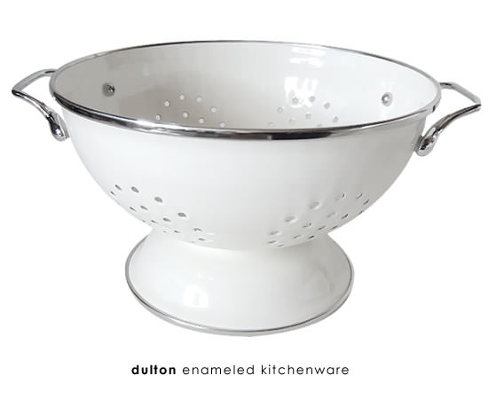 ダルトン ホーロー製コランダー おしゃれなインテリア雑貨通販 シンプルサイズ