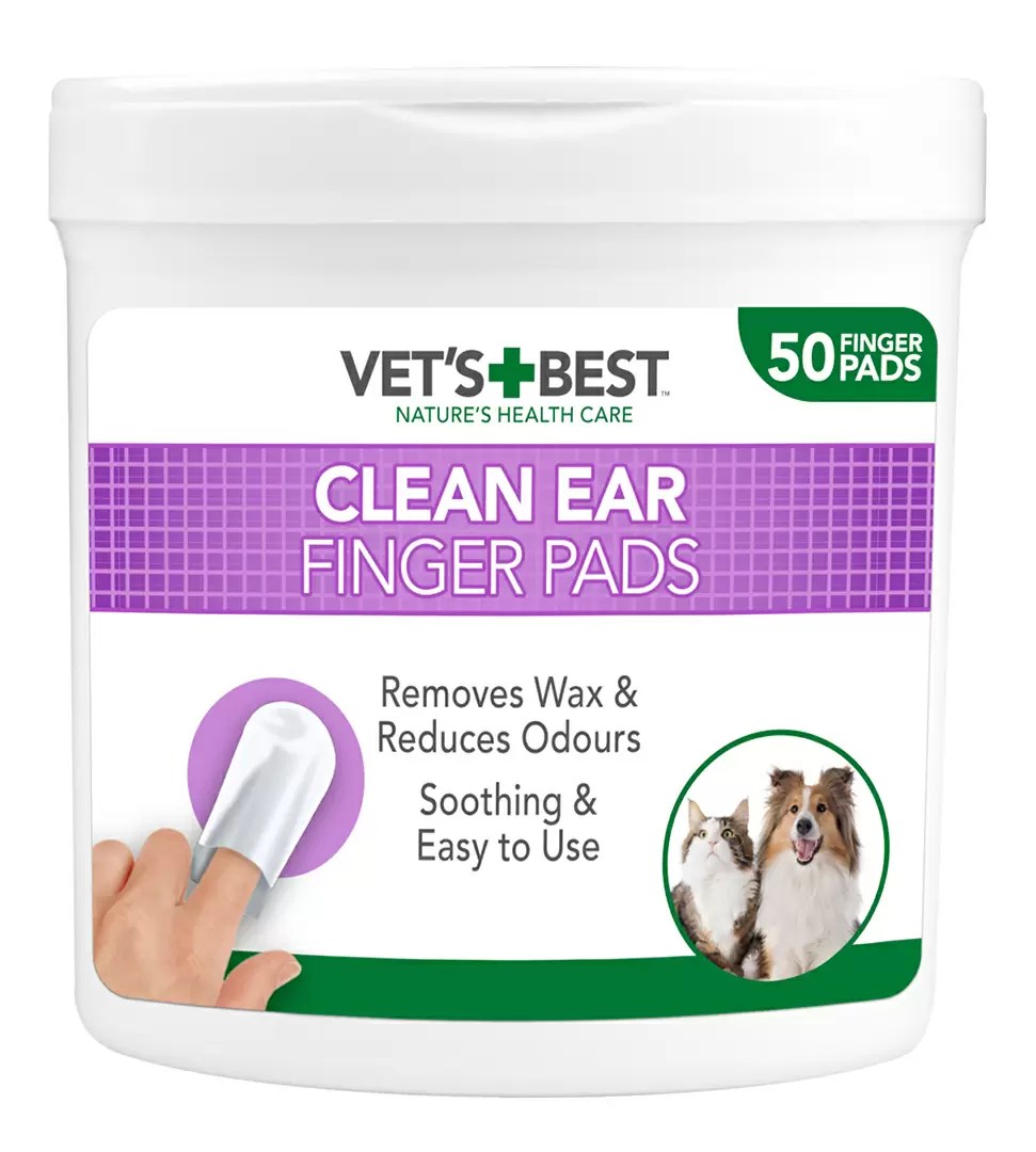 Vet's Best Clean Ear Finger Pads MannaPro