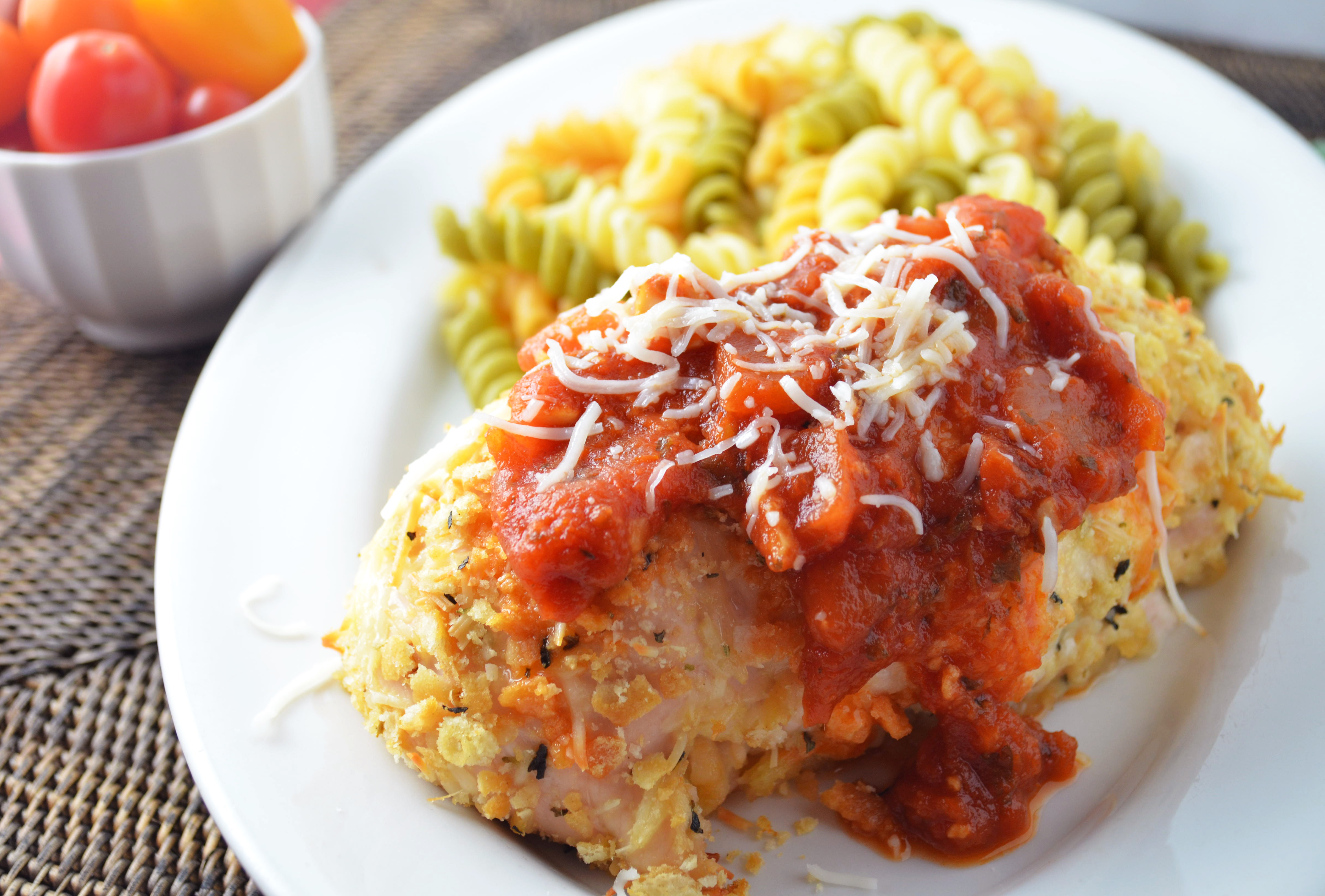 Stuffed Chicken Parmesan Simple, Sweet & Savory