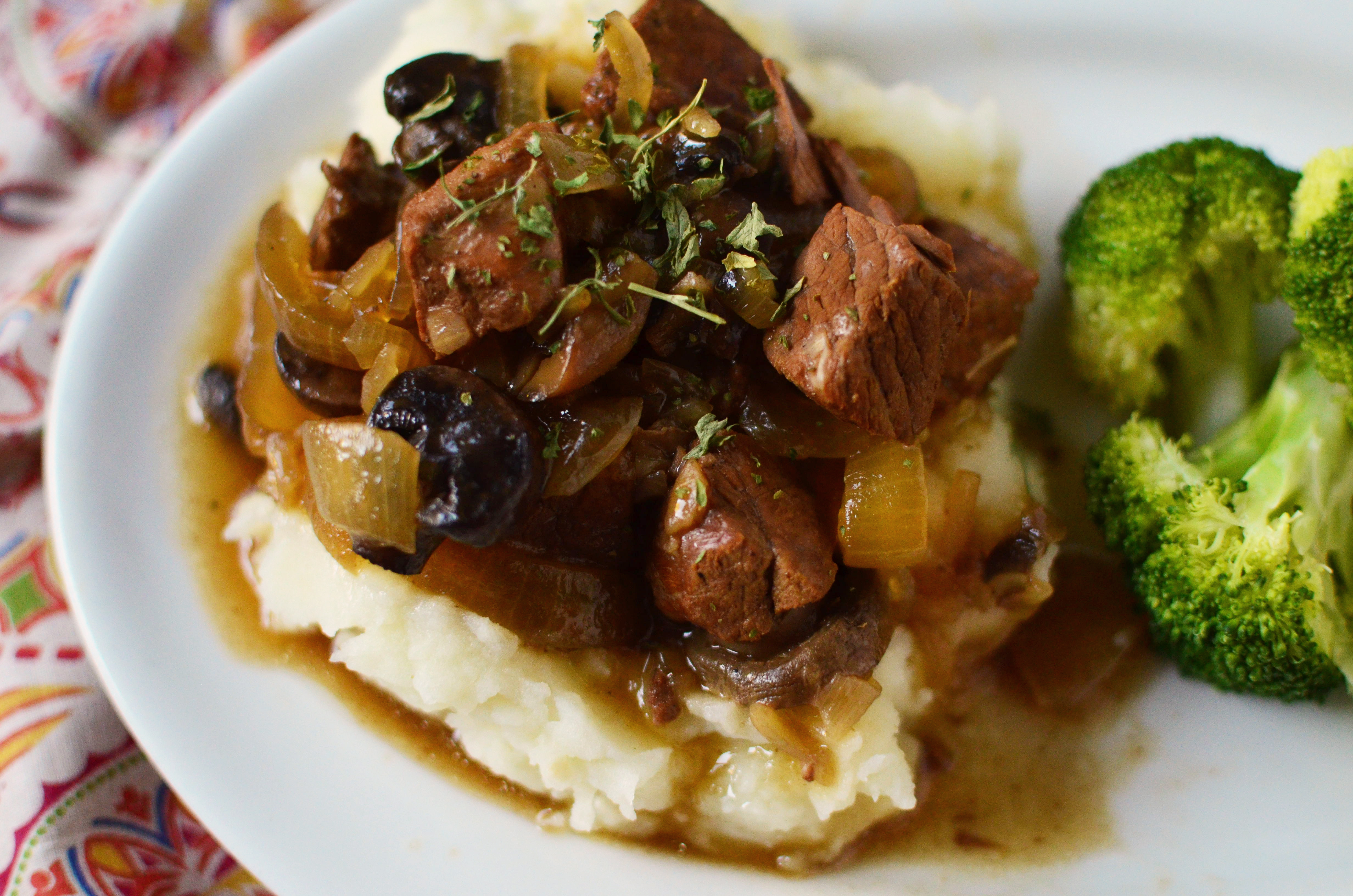 Saucy Slow Cooker Beef Tips Simple, Sweet & Savory