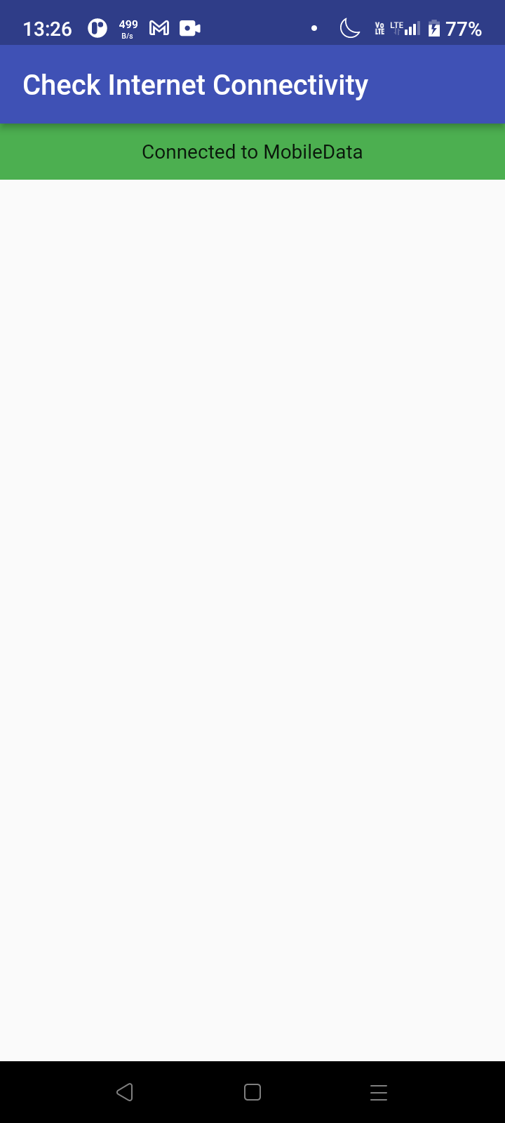 How to Check Connection in Flutter