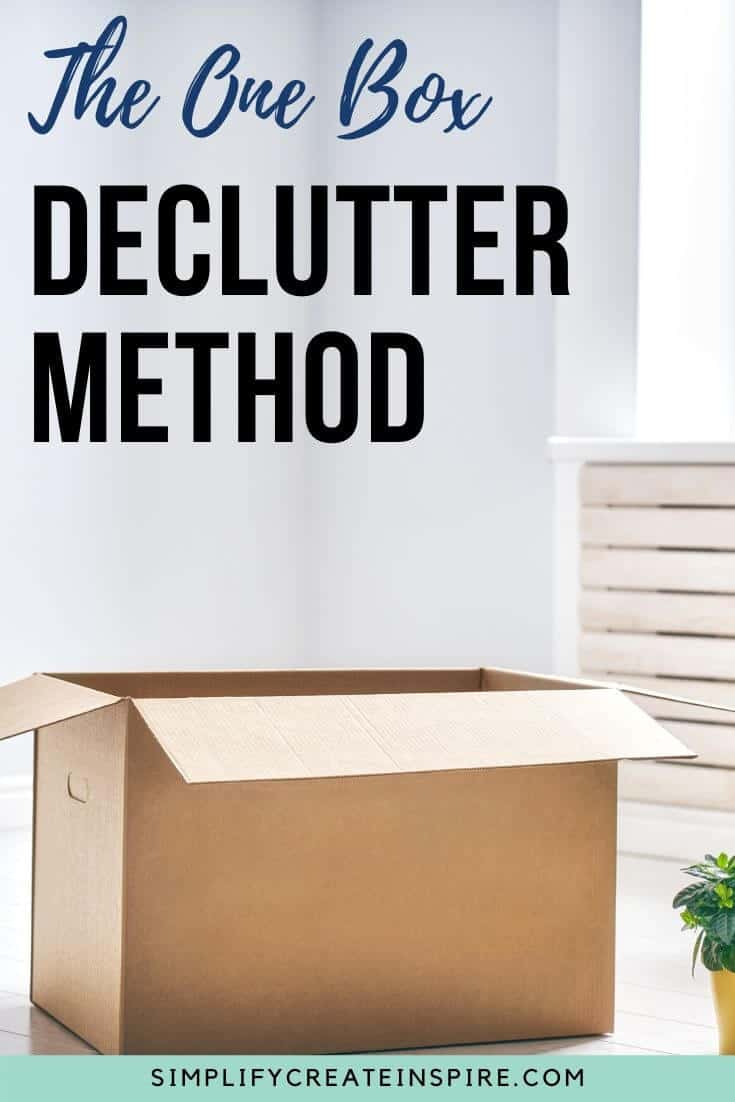 The 1 Box Decluttering Hack You Need To Try