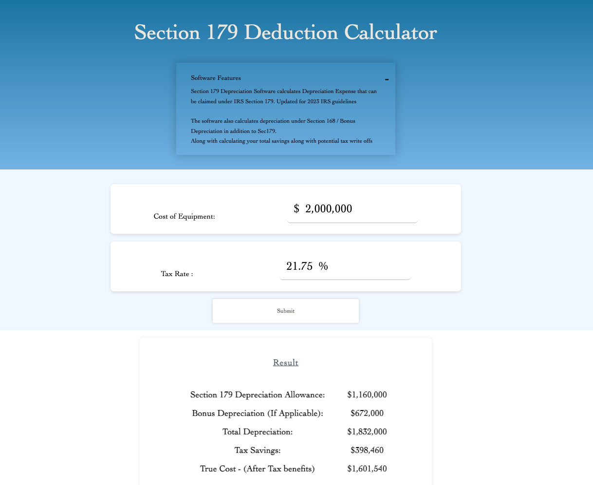 Simplifying Calculation