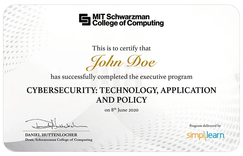 Cyber Security Course in Hyderabad [Masterclasses from MIT Faculty]