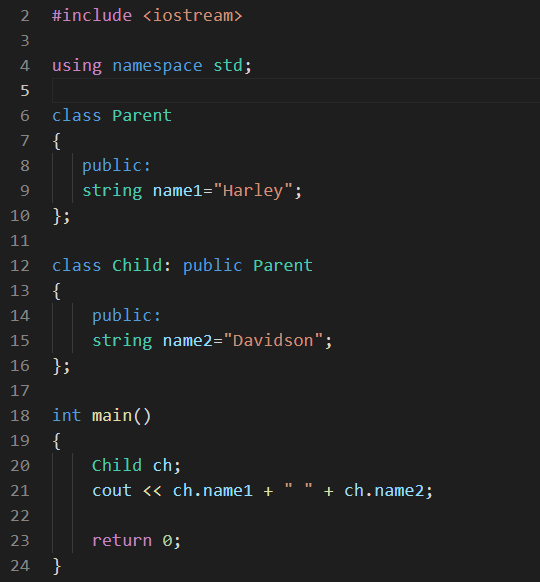 Object Oriented Programming (OOPs) Concepts in C++