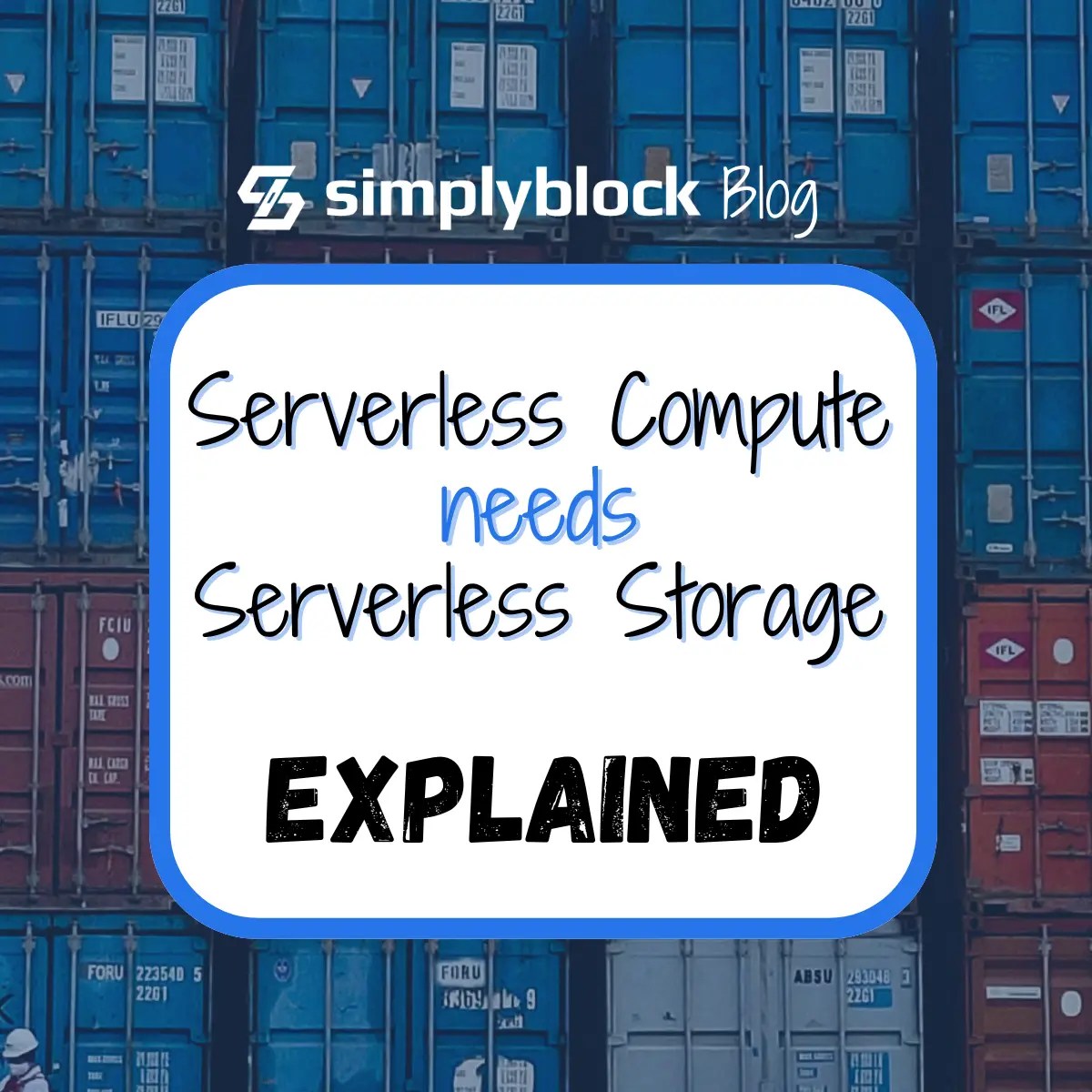 Serverless Compute Need Serverless Storage simplyblock.io