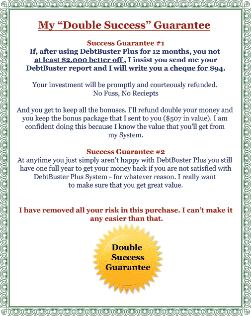 Best way to pay bills to decrease debt DebtBuster Plus