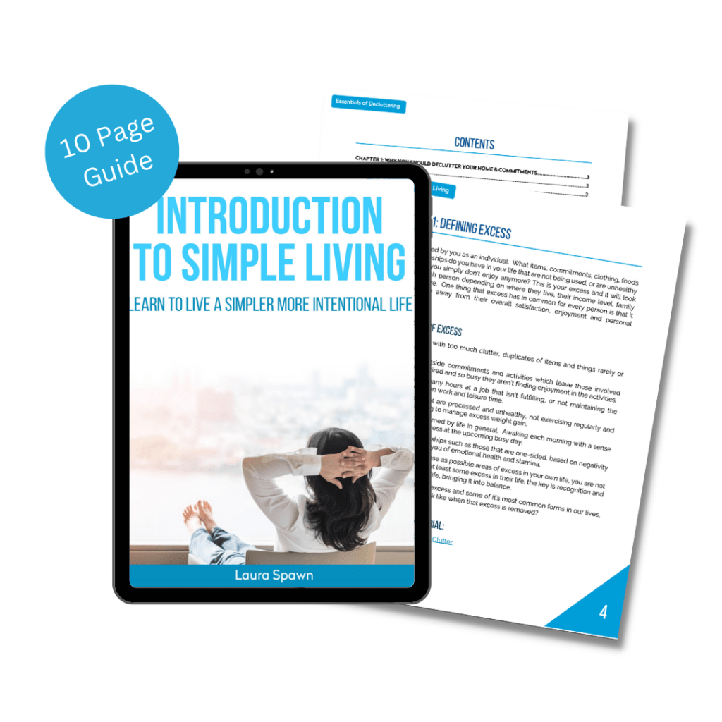 Introduction to Simple Living Simply Clearly