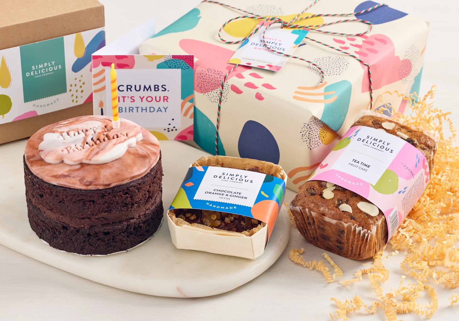 Chocolate Cake Birthday Bundle The Simply Delicious Cake Company