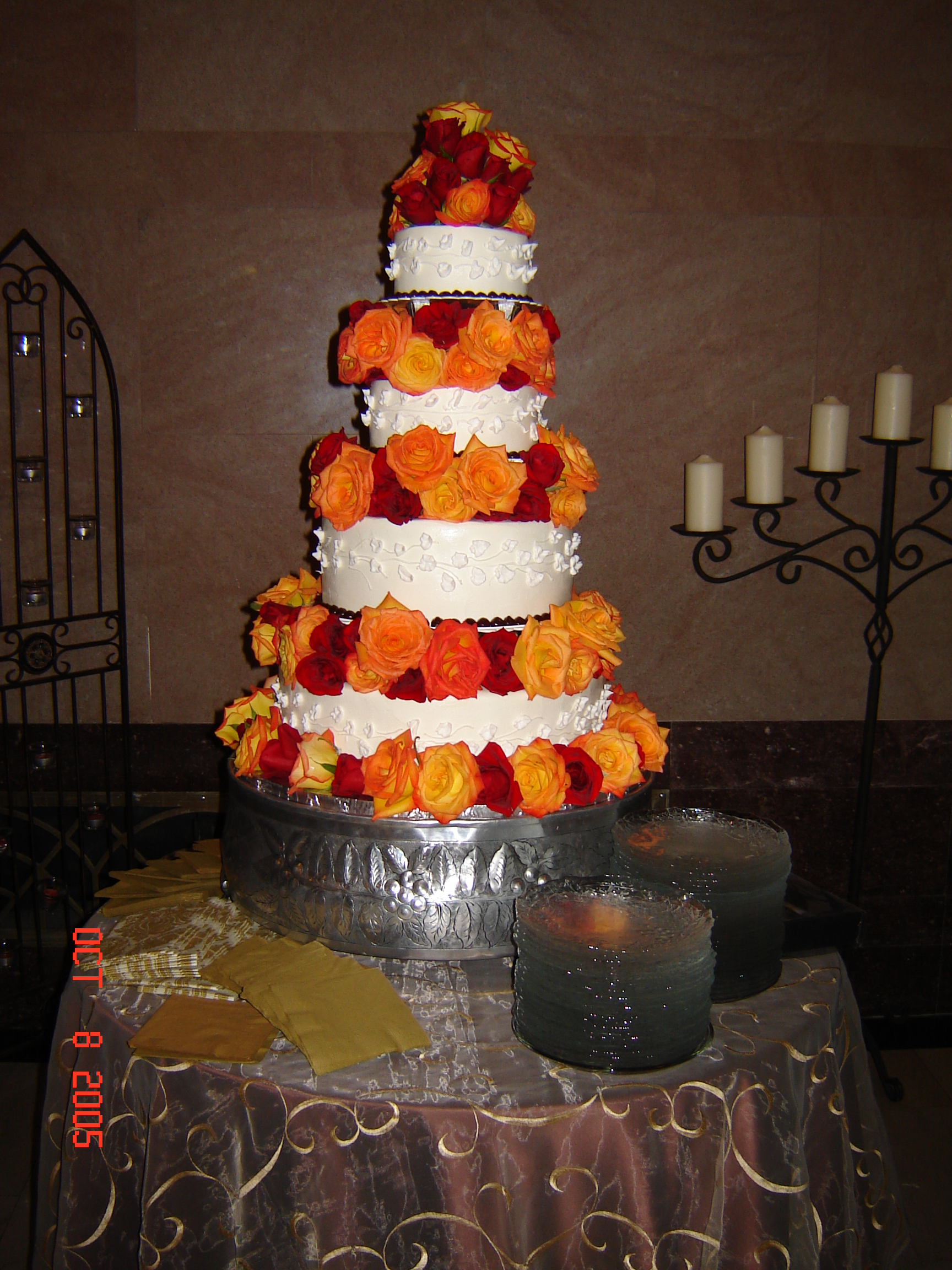Cake Flowers Simply Elegant Weddings