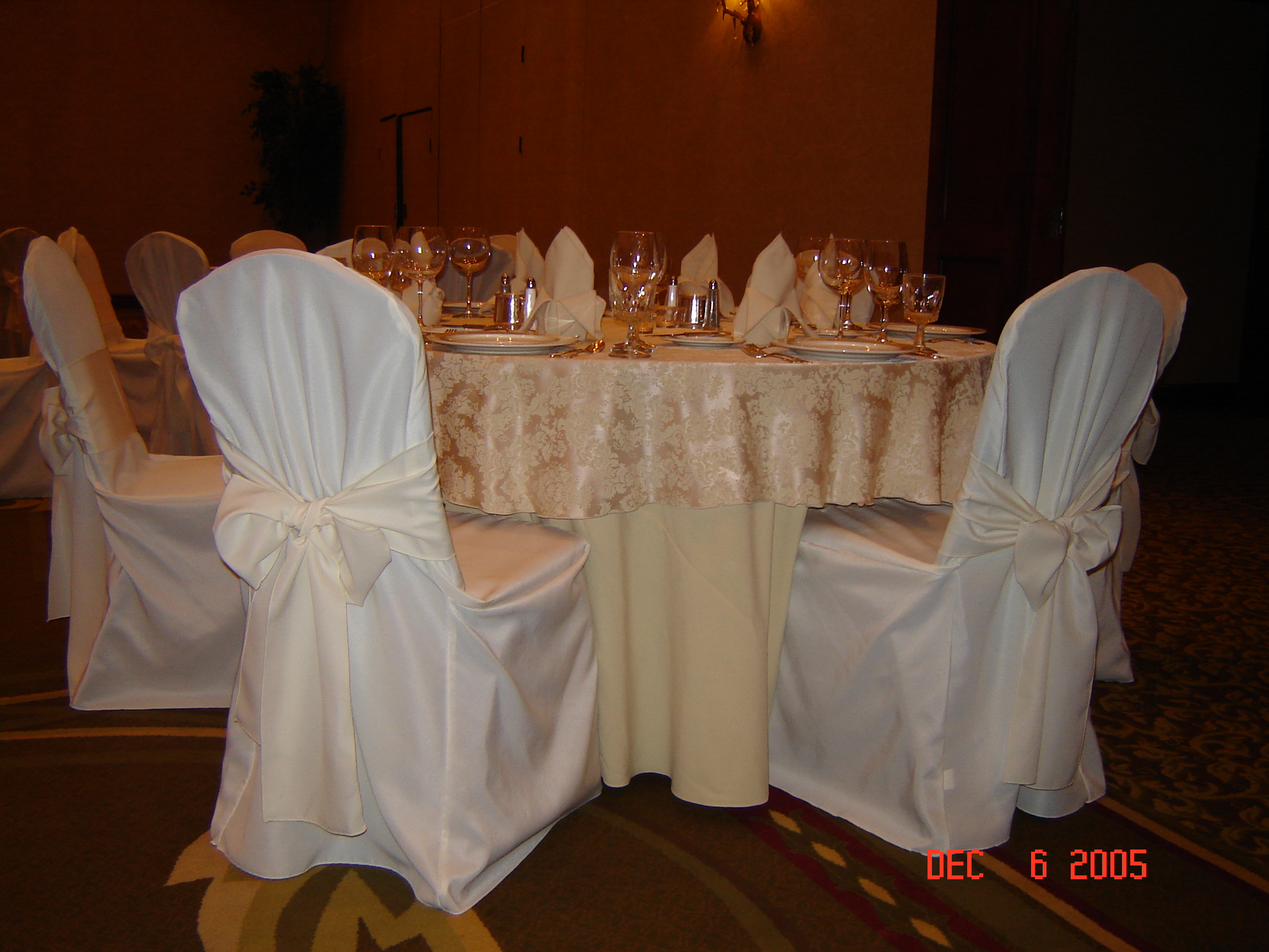 Simply Elegant Weddings Chair Cover Rentals, wedding rentals, weddings
