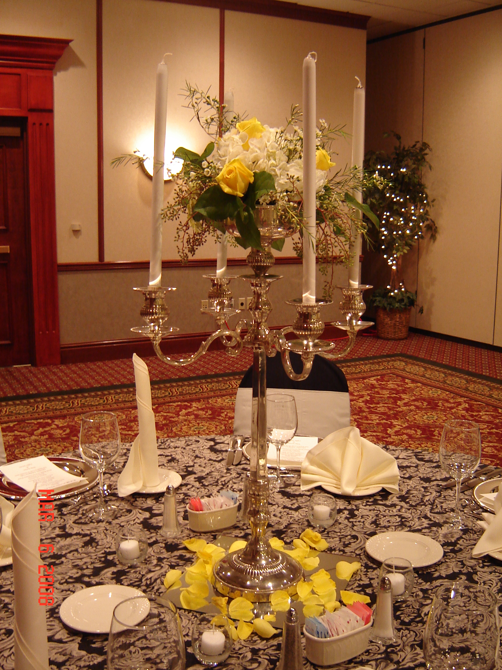 Simply Elegant Weddings Candelabra Rentals