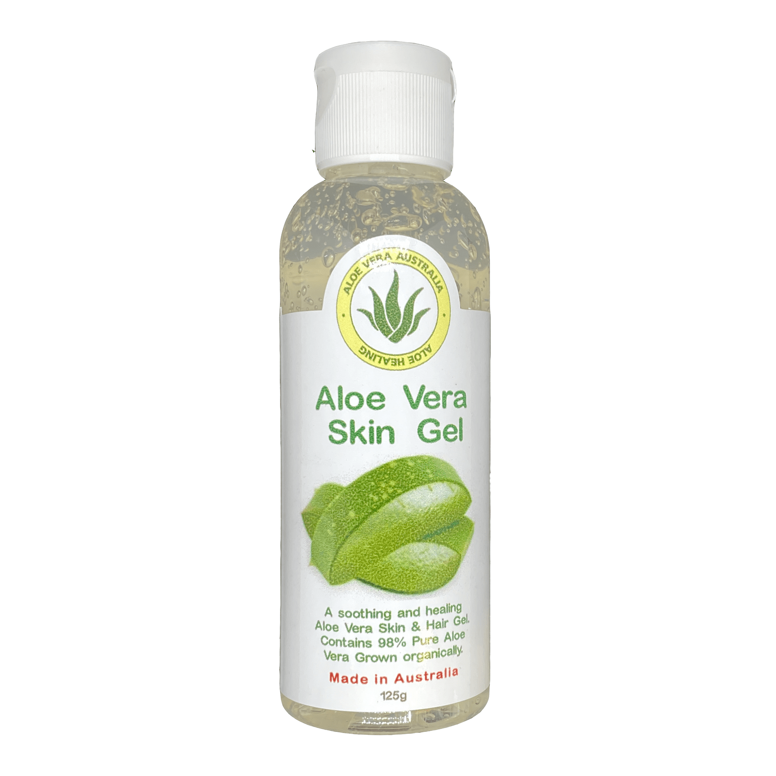 Aloe Vera Australia Clear Gel 98 Pure Moisturising Skin Care 125g