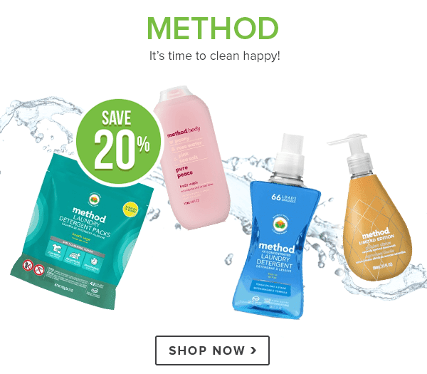 All Method Products 20 off at Well.ca