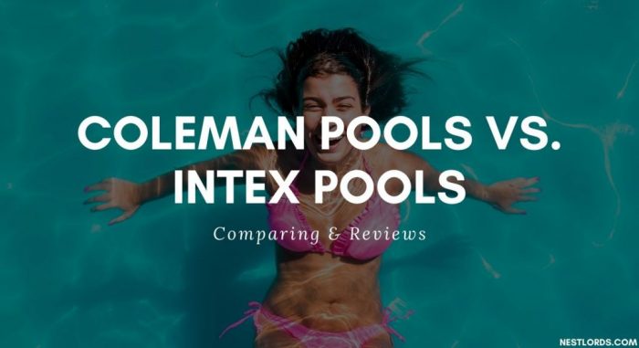 Coleman Pools vs. Intex Pools Review Guide For 2021 - Simply Fun Pools