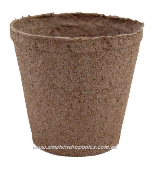 Round Jiffy Pot W/Slits (60mm)