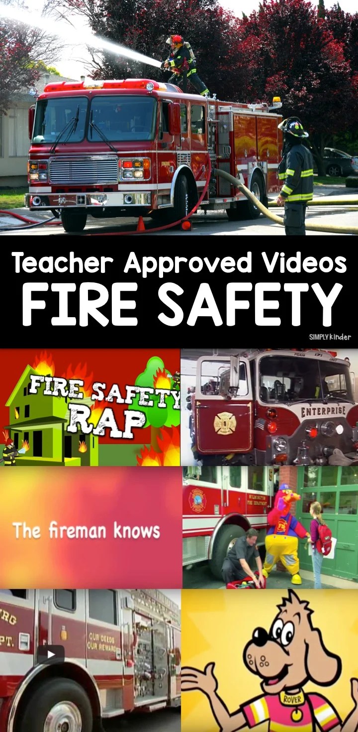 Fire Safety Videos for Kindergarten Simply Kinder