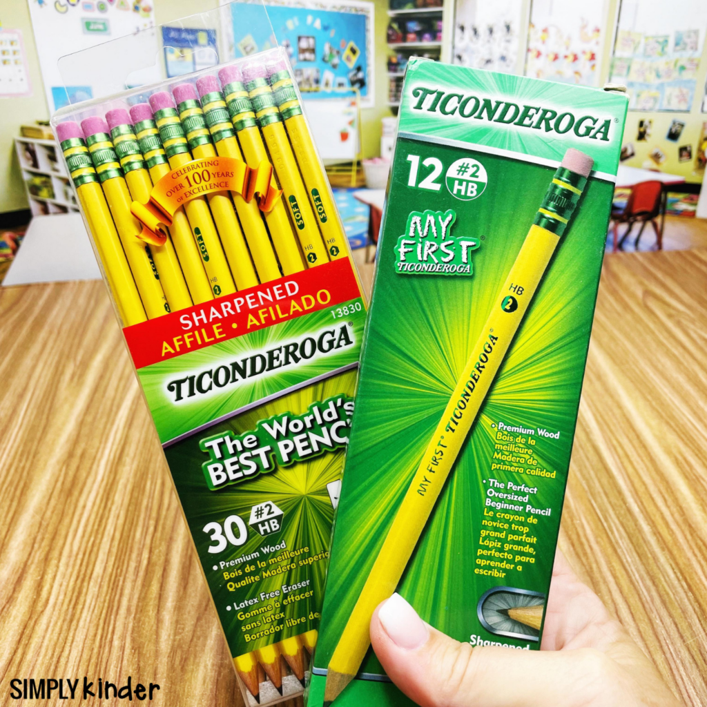 What are the Best Pencils for Kindergarten Simply Kinder