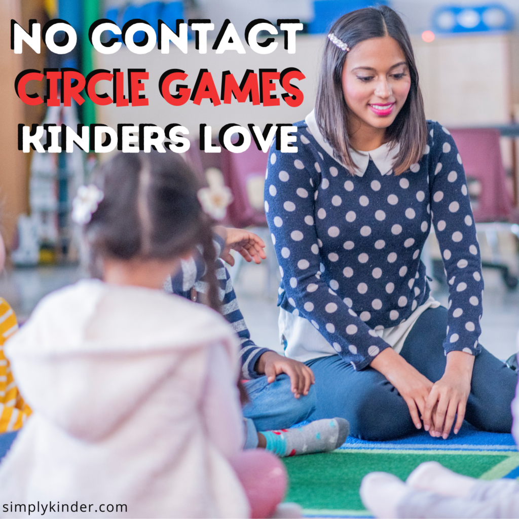 11 Easy No Contact Circle Games Your Kinders will Love Simply Kinder