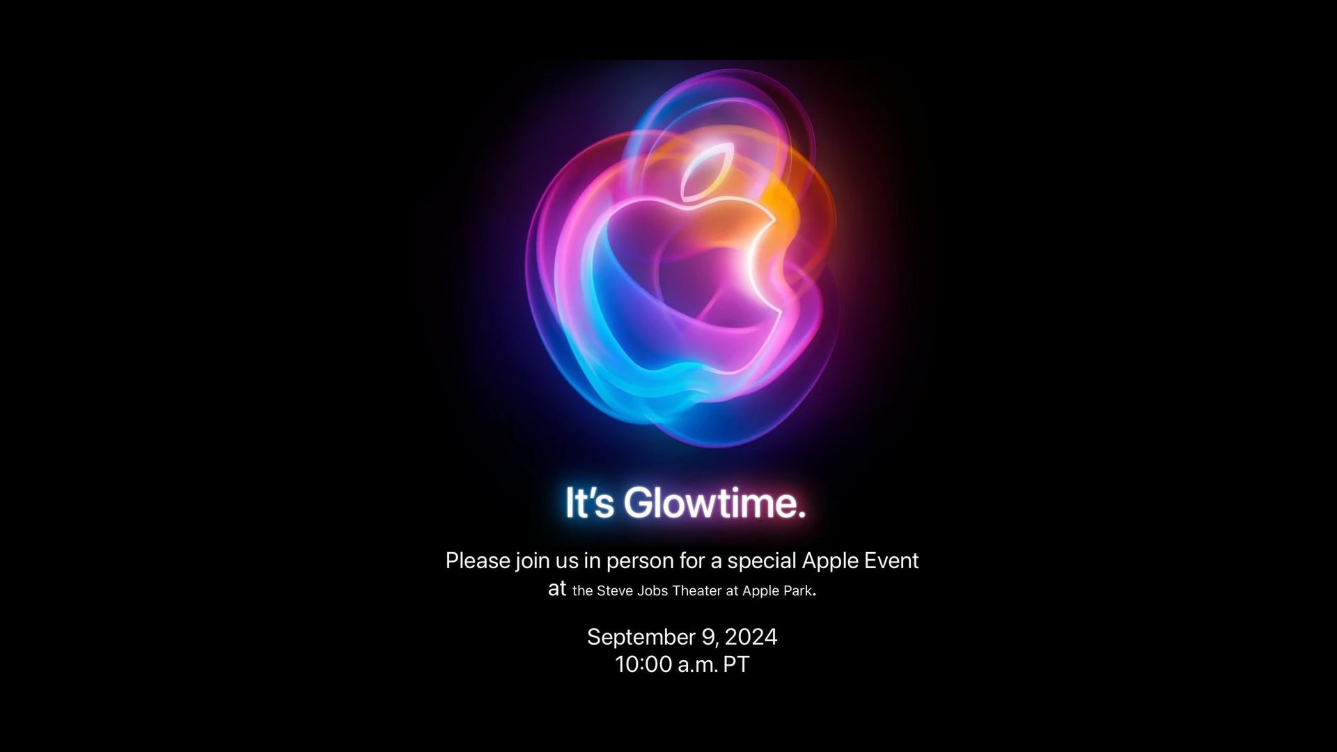 Apple It&rsquo;s Glowtime Event