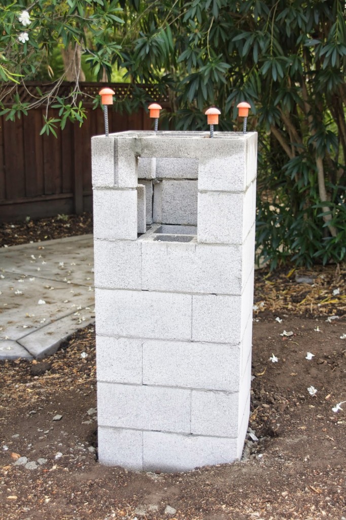 Outdoor Update Pillars Are Up!…and More Details simply organized