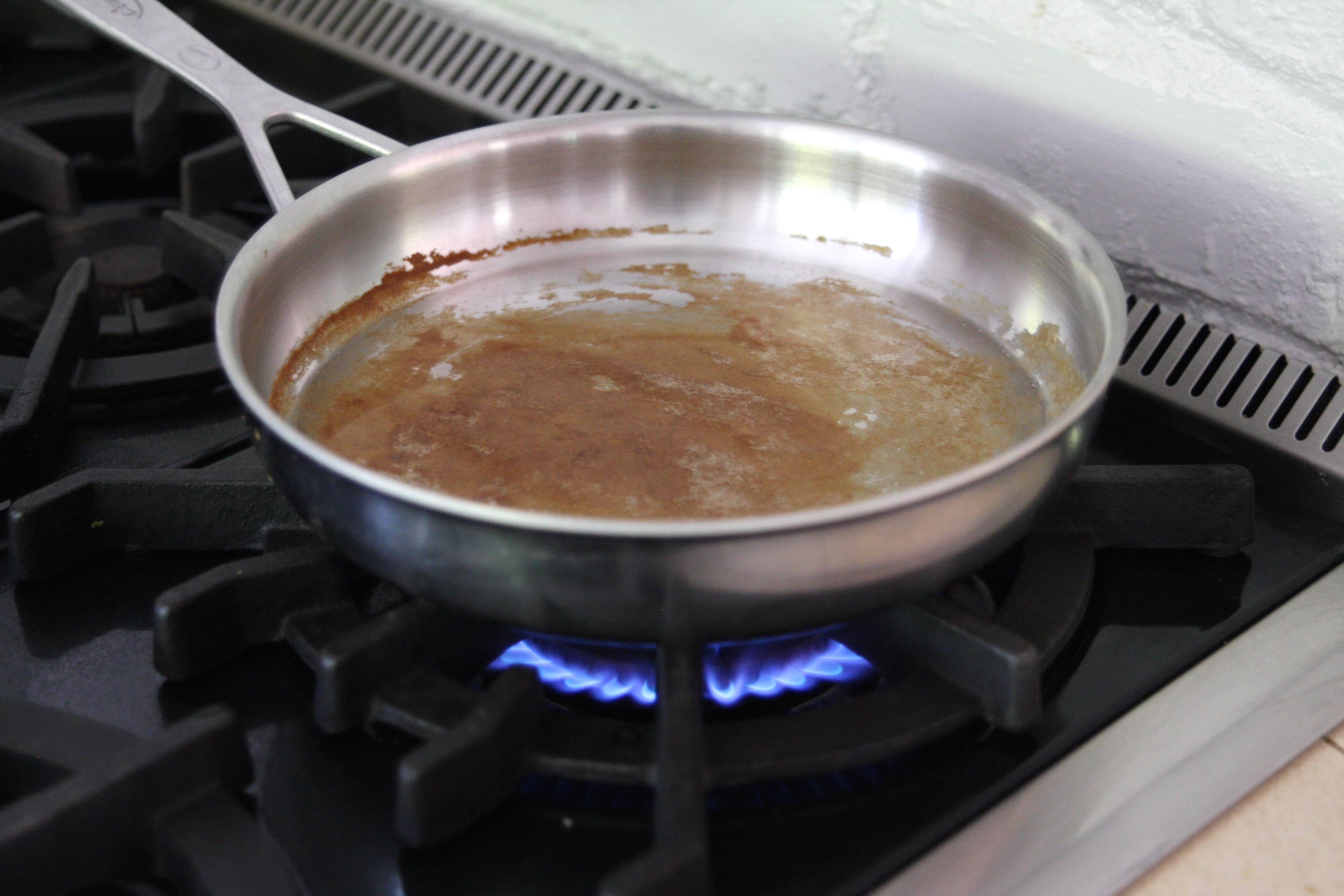 How To Easily Remove Burned Egg From A Stainless Pan simply organized