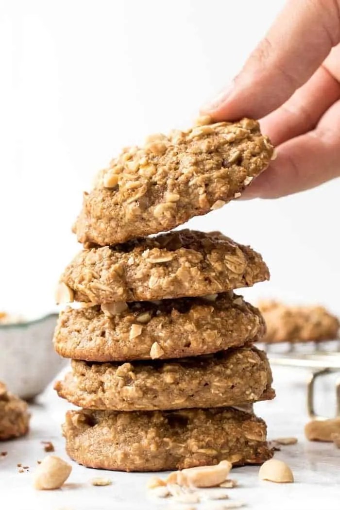 Peanut Butter Oat & Quinoa Cookies