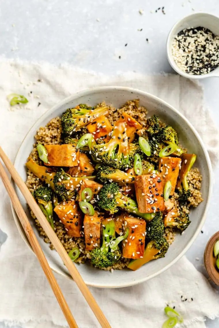 Broccoli Tofu Stir Fry {Ready in 15 Minutes} Simply Quinoa