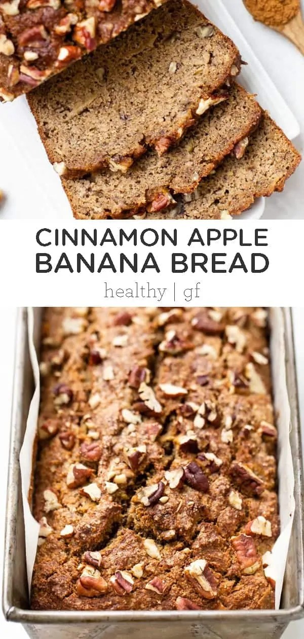 Cinnamon Apple Banana Bread [Healthy & GlutenFree] Simply Quinoa