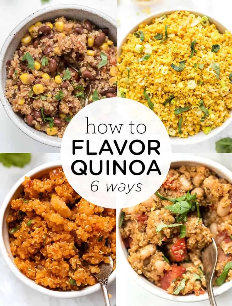 How to Flavor Quinoa {6 Easy Ways!} Simply Quinoa