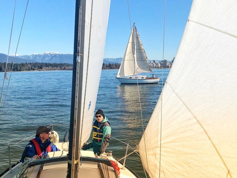 Sailing Skill Development Clinics, Vancouver, BC Simply Sailing School Sailing Lessons