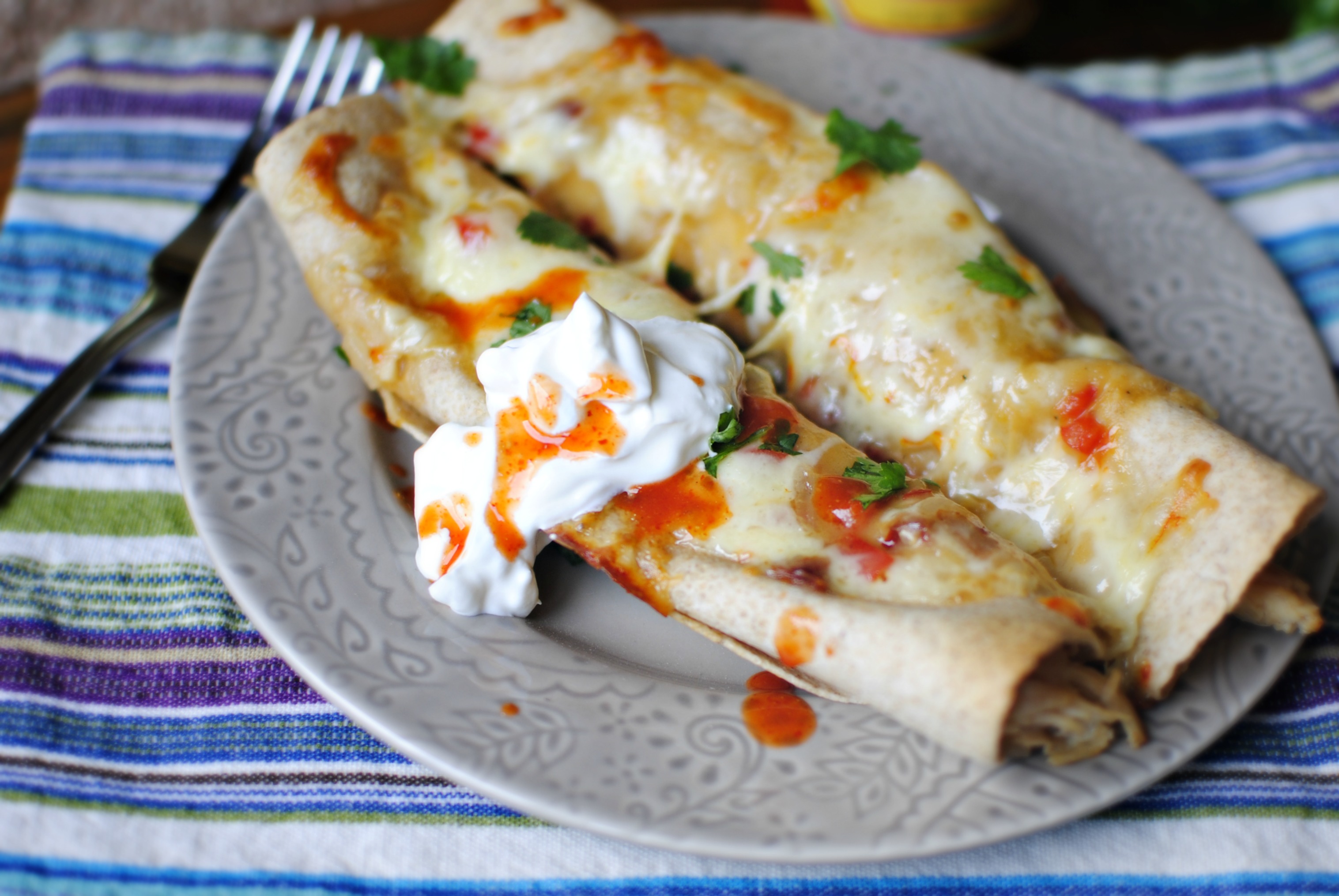 Simply Scratch Lighter Chicken Enchiladas Simply Scratch