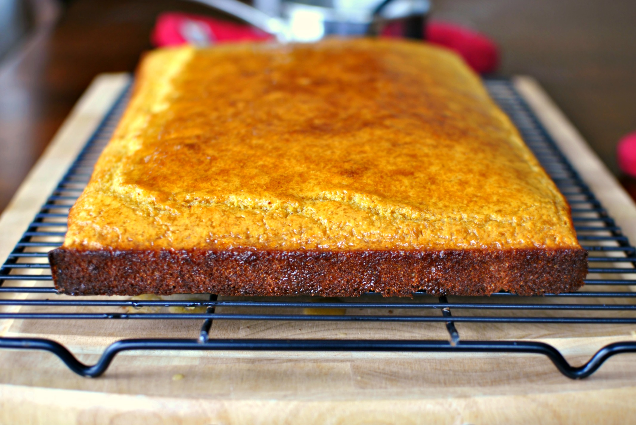 Simply Scratch Glazed Cornbread Simply Scratch