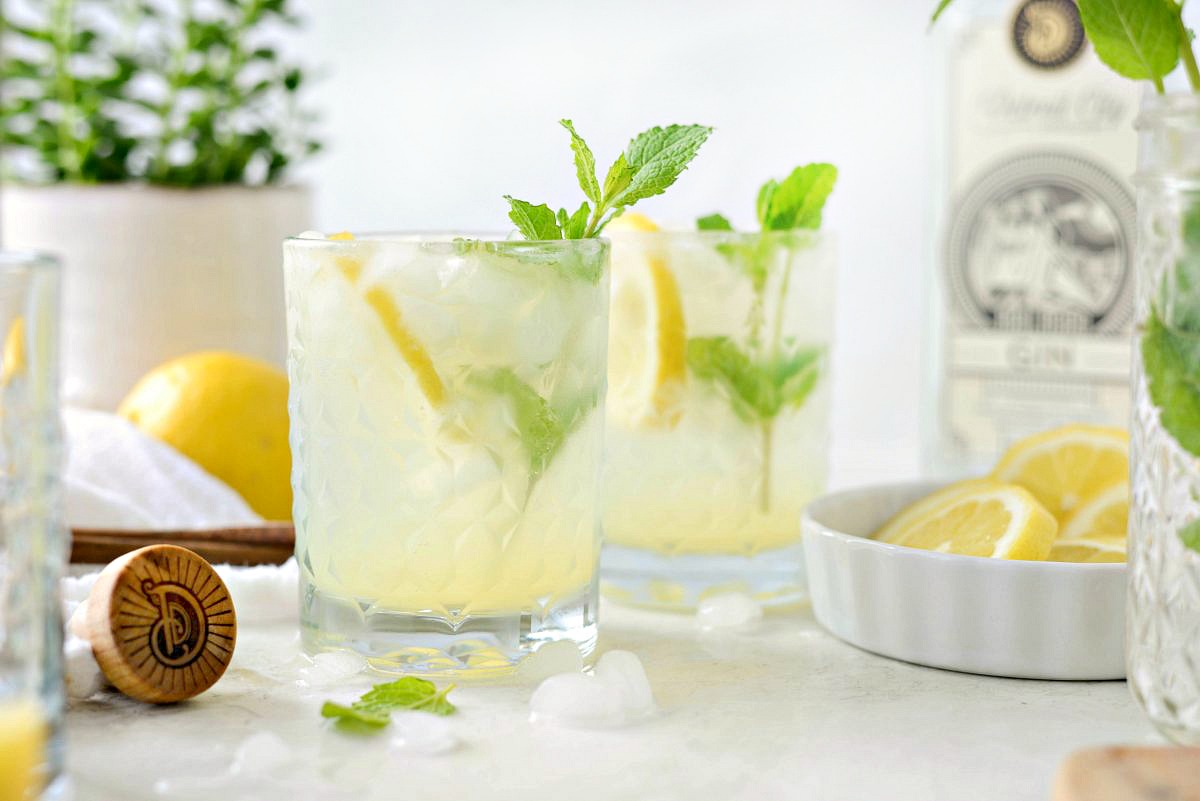 Lemon Gin Fizz Simply Scratch