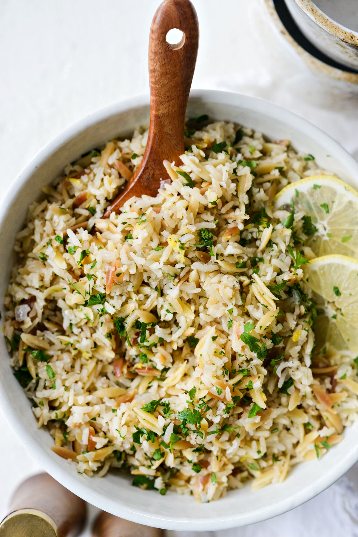 Greek Lemon Rice Pilaf Simply Scratch