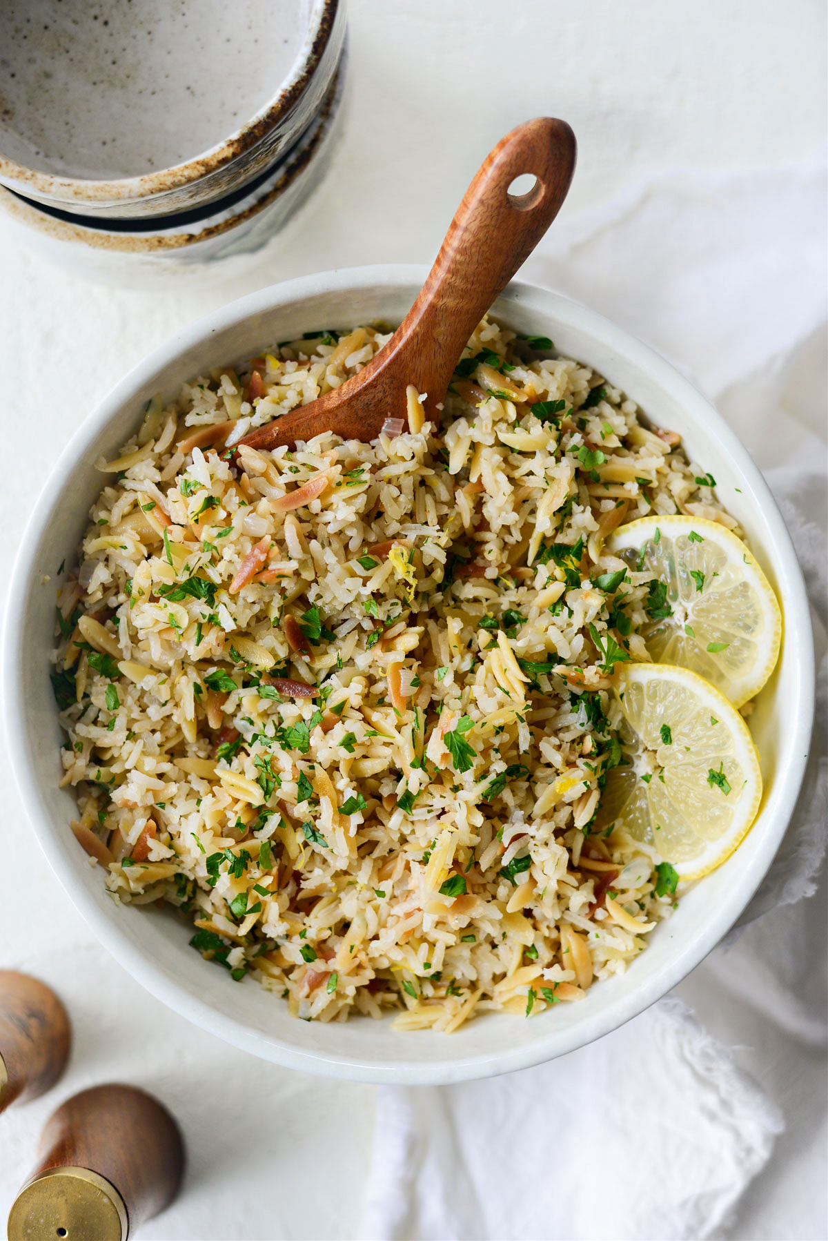 Greek Lemon Rice Pilaf Simply Scratch