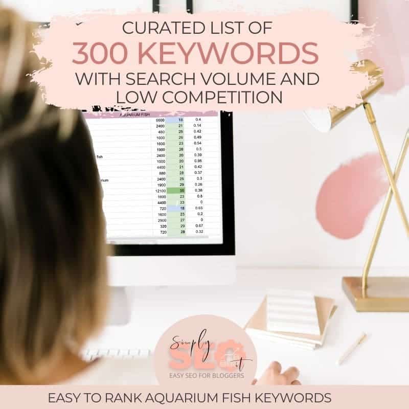Aquarium Fish SEO Keywords Bundle Simply SEO It!