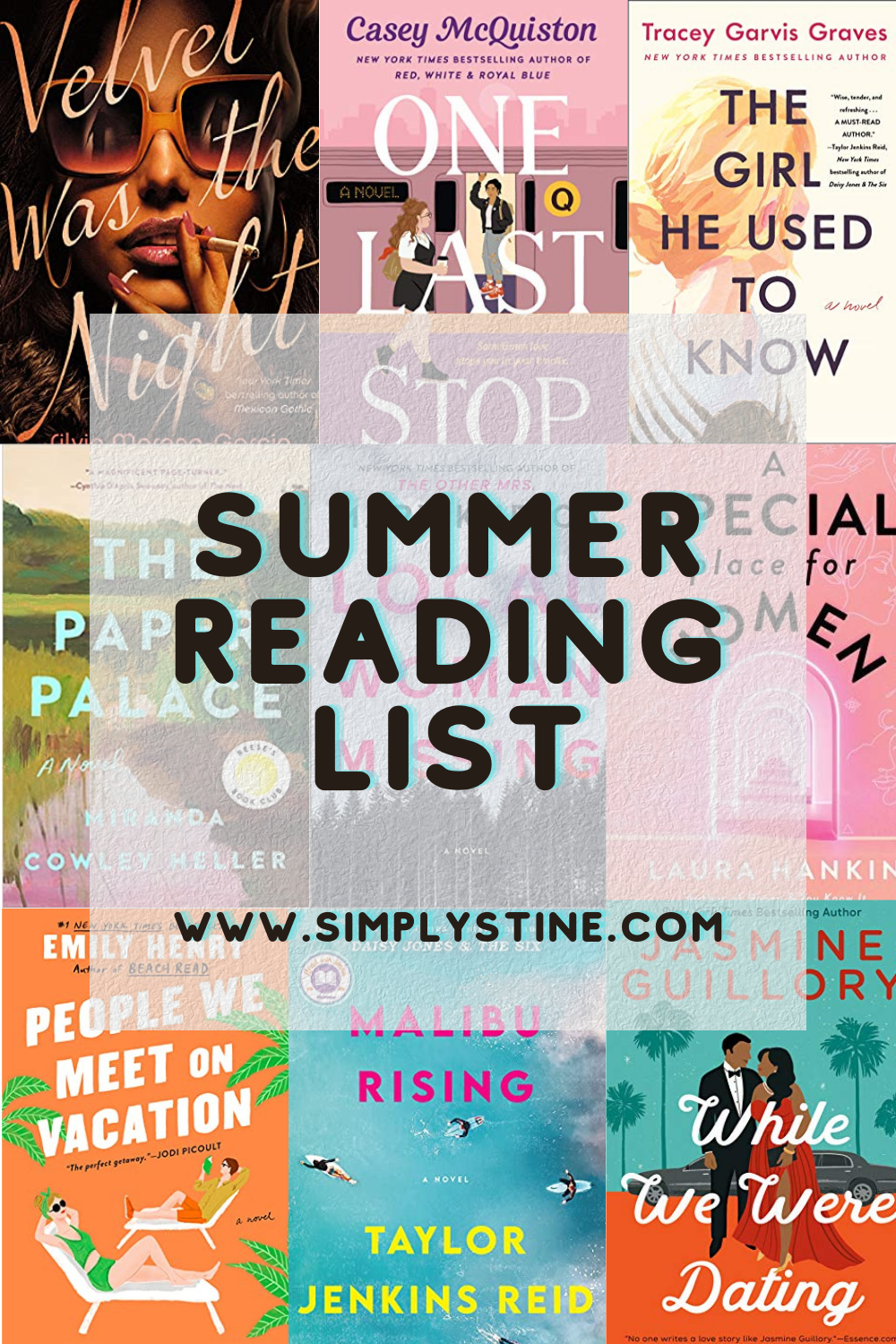 Usa Summer Reading List 2023 Summer Reading List 2021 : Simply Stine Southern Lifestyle Blogger