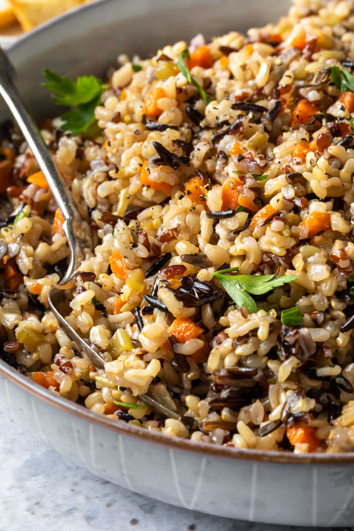 Wild Rice Pilaf (Dairy Free, Vegan) Simply Whisked