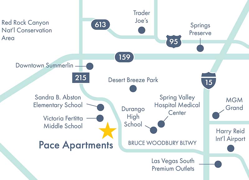 Apartments for Rent in South Las Vegas, NV Pace Apartments
