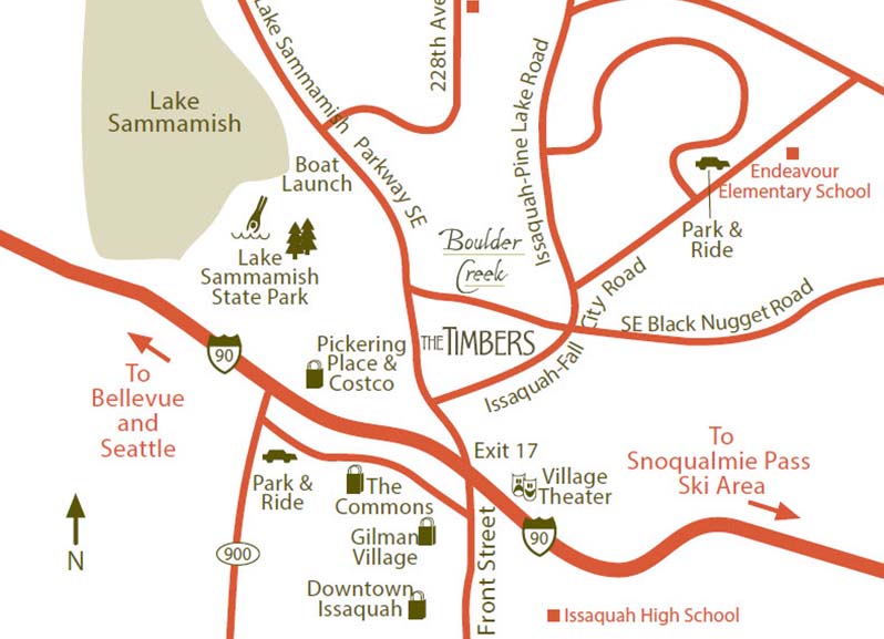 Issaquah Apartments in WA The Timbers at Issaquah Ridge Apartments