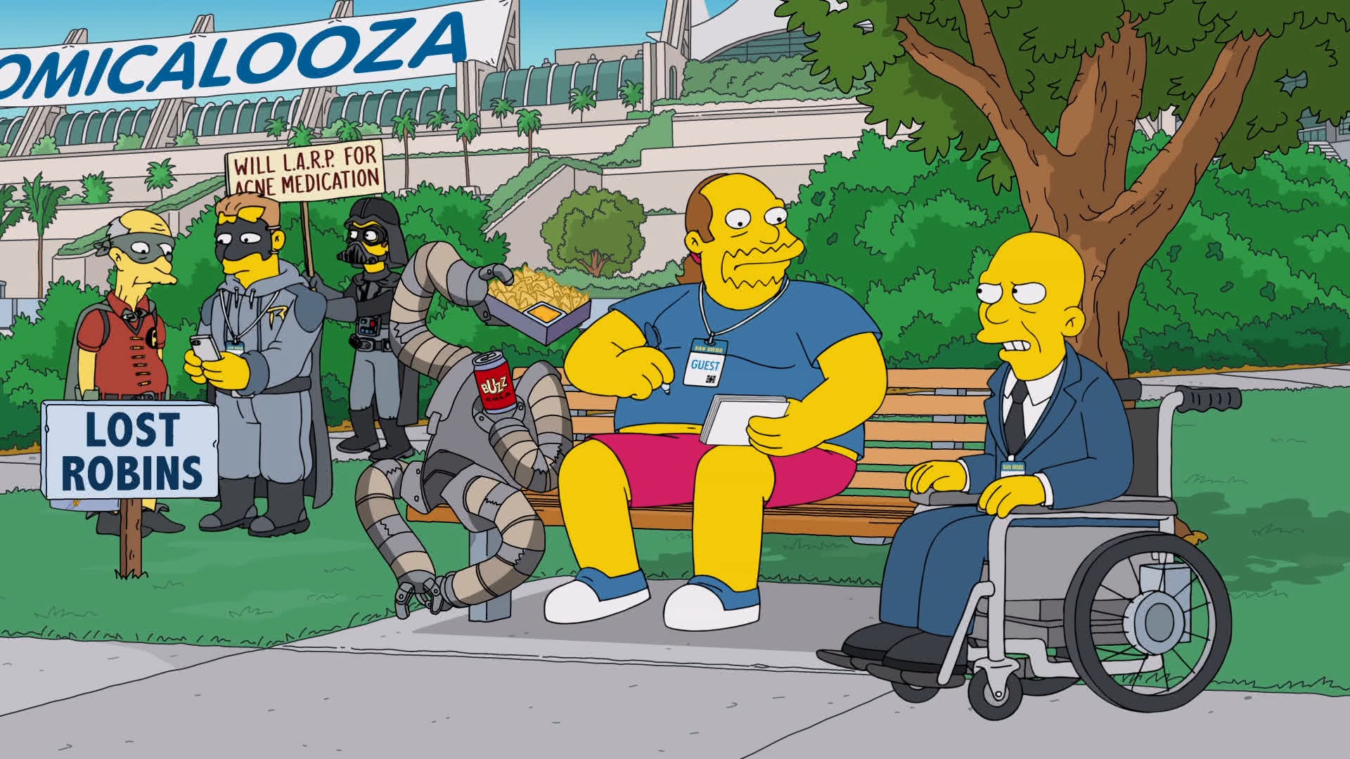 The Simpsons Archive Star Wars References