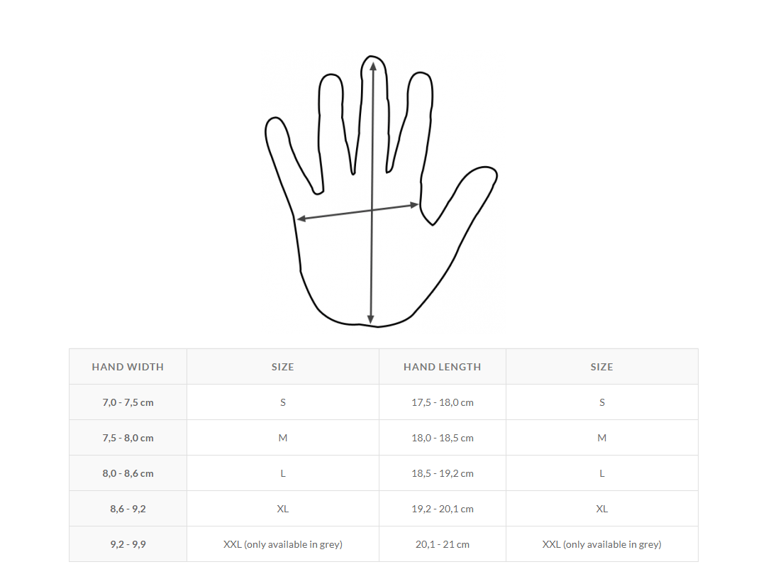Sizing Chart