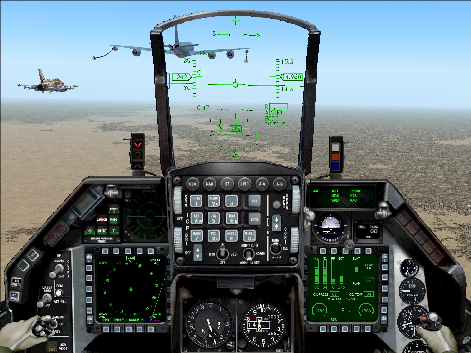 EL VUELO POR INSTRUMENTOS Visualizadores De Cabeza Alta (HUD)