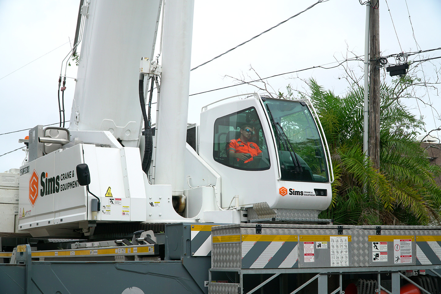 Operated Crane Rental Service Port St. Lucie Panama City